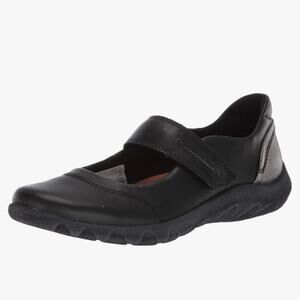 Cobb Hill 'Amalie' Women's 7.5 Black Leather Mary Jane Comfort Shoe Walking